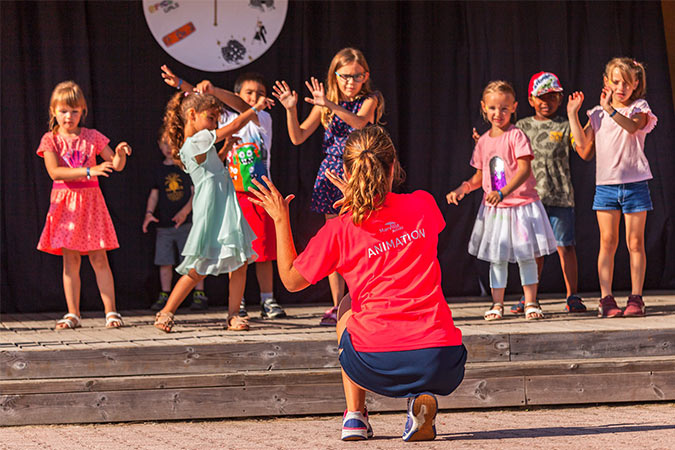 animation spectacle au club enfants