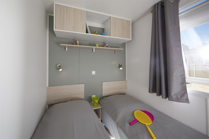 chambre enfant du mobil-home Comfort