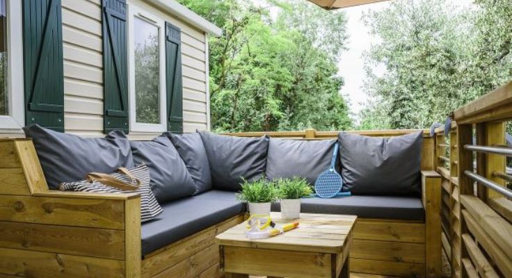 mobil-home Premium terrasse lounge